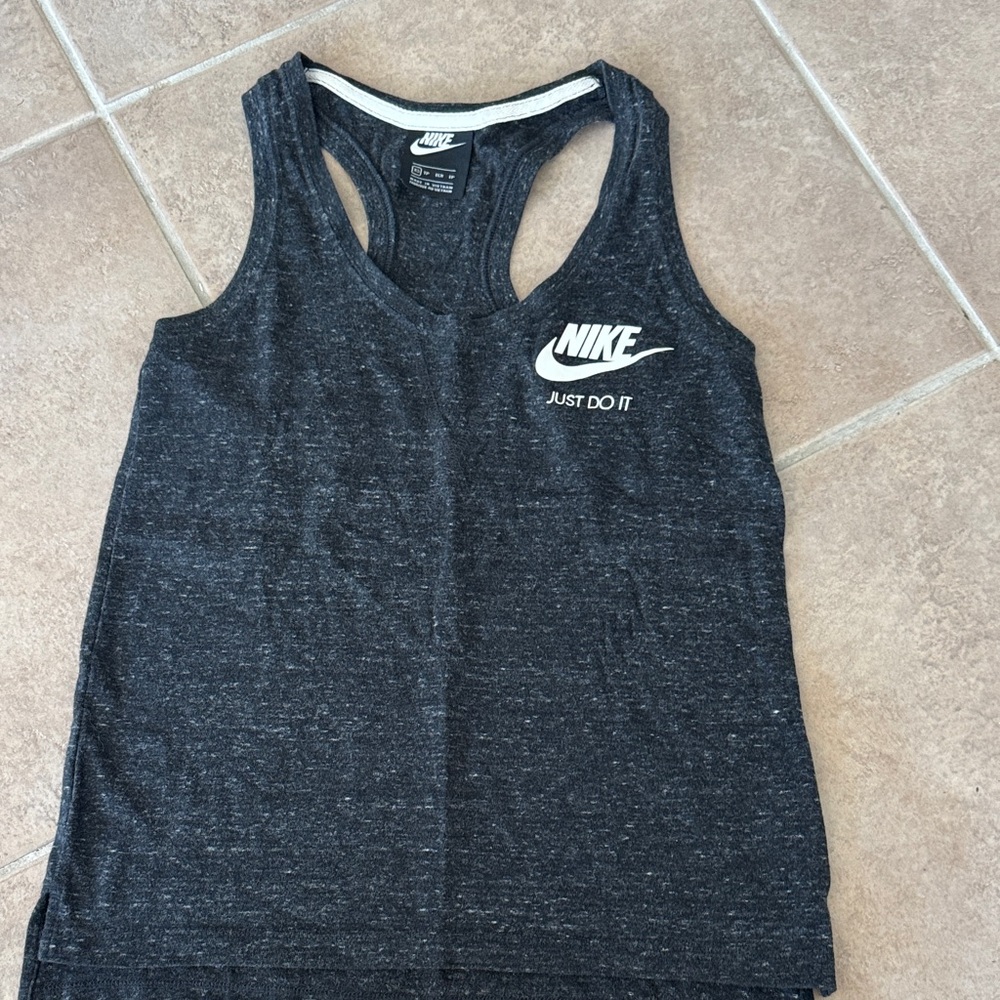 Nike Charcoal Gray Tank Top